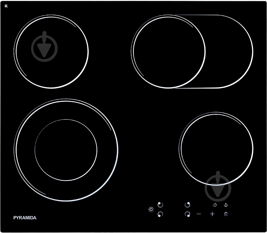 Варочная поверхность электрическая Pyramida VCH 642/2 UCC - фото 2