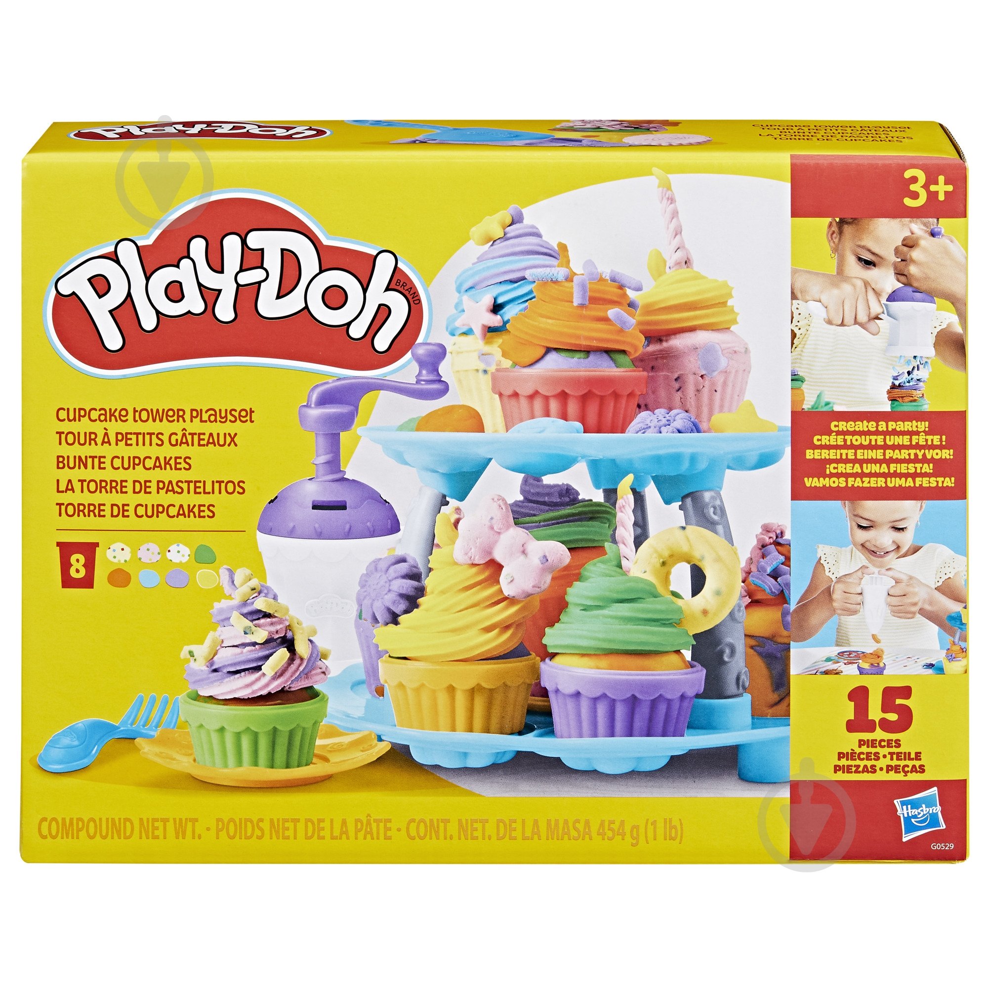 Набір для творчості Play-Doh з масою для ліплення Вежа капкейків G0529 - фото 16