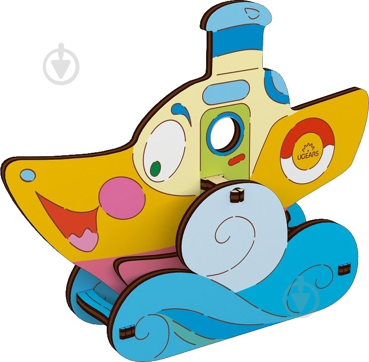 Раскраска UGEARS Пароход - фото 2 Раскраска UGEARS Пароход - фото 2