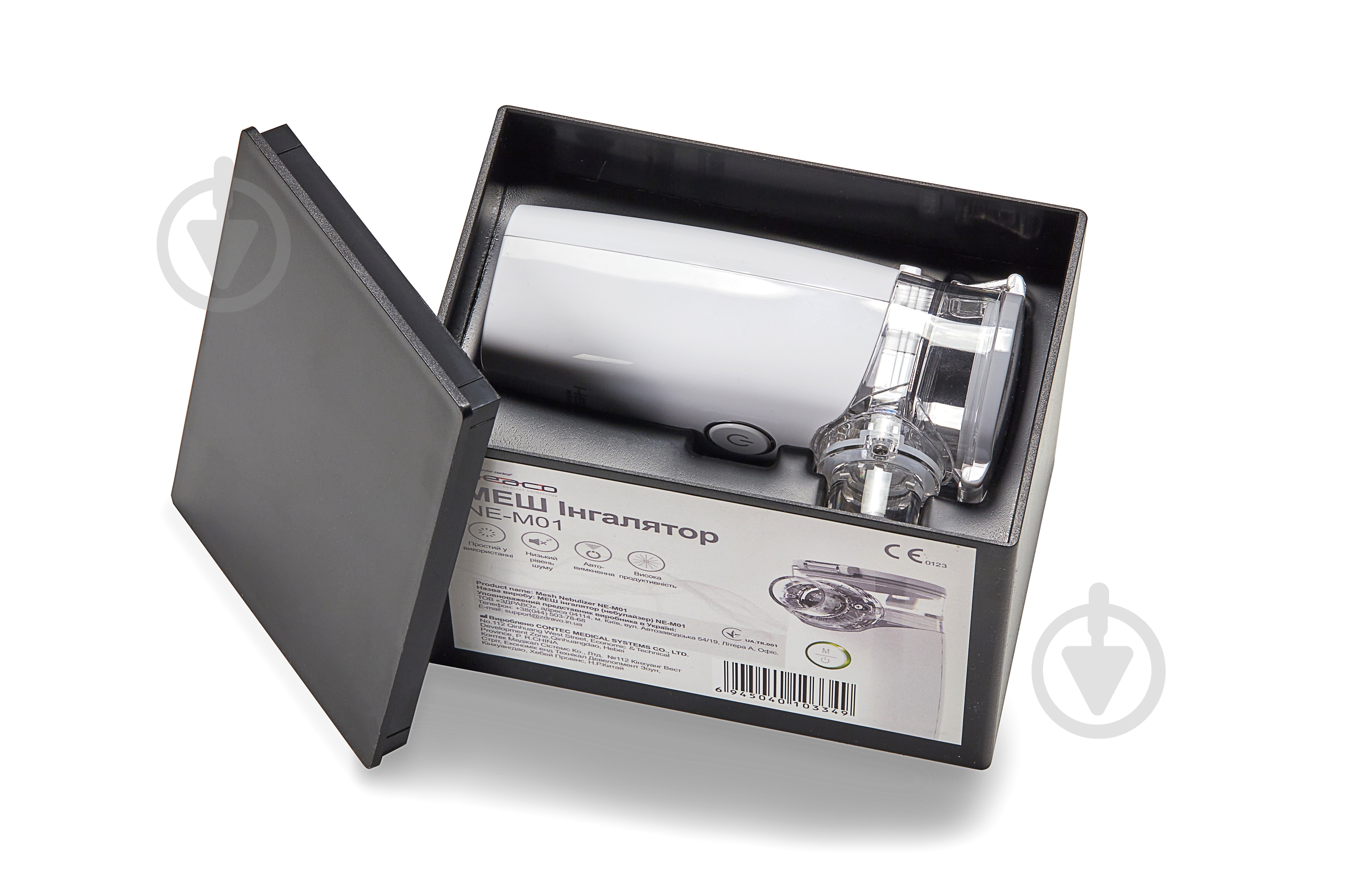 Ингалятор Heaco МЭШ (небулайзер) NE-M01 - фото 3 Ингалятор Heaco МЭШ (небулайзер) NE-M01 - фото 3