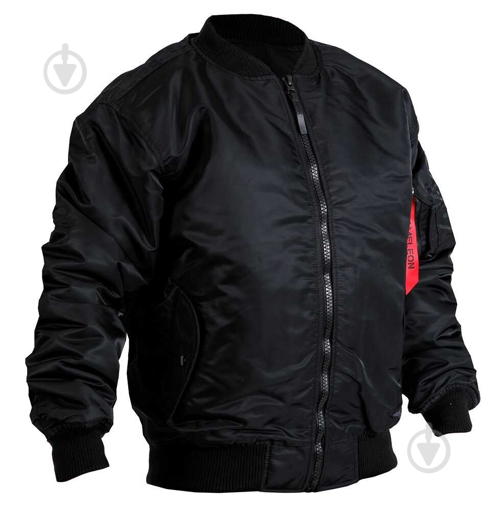 Куртка мужская демисезонная Chameleon MA-1 р.M черная - фото 1