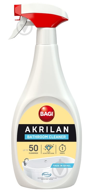 Средство для акриловых поверхностей Bagi Акрилан 0,75 л - фото 1