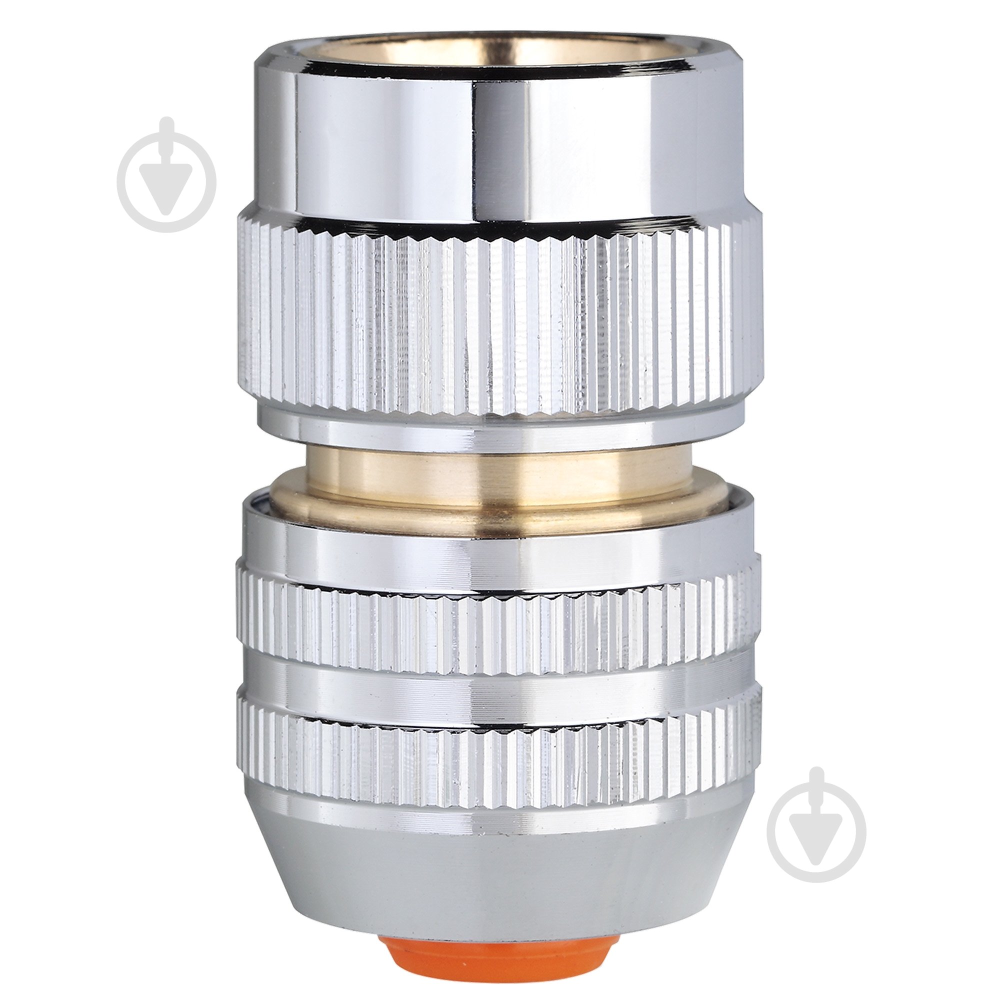 Коннектор Claber 1/2"- 5/8" для поливочного шланга металл - фото 1