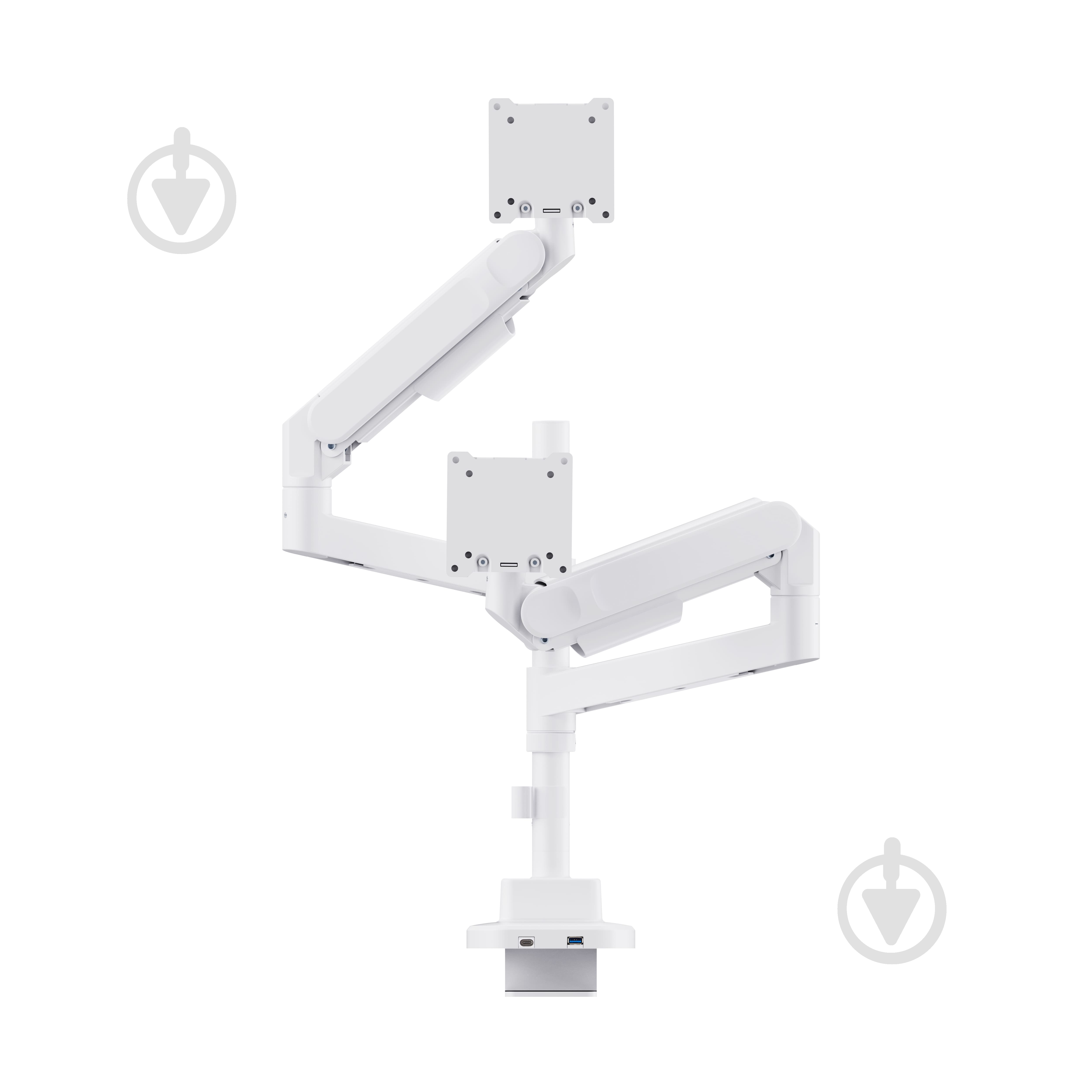 Кріплення OfficePro настільне для двох моніторів MAH752W поворотно-похилі 24"-57" - фото 2 Кріплення OfficePro настільне для двох моніторів MAH752W поворотно-похилі 24"-57" - фото 2