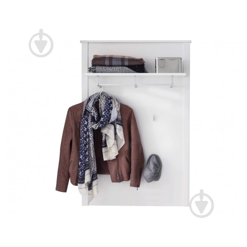 Вешалка для одежды Mebelbos OLE 80 белый - фото 2