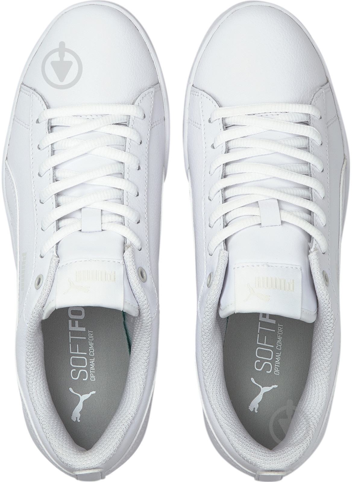 Кроссовки женские демисезонные Puma Puma Smash Wns v2 L 36520804 р.41 белые - фото 5