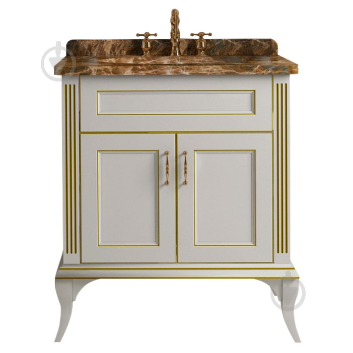 Тумба на ніжках Ваші Меблі Класік 80 біла - фото 1 Тумба на ніжках Ваші Меблі Класік 80 біла - фото 1