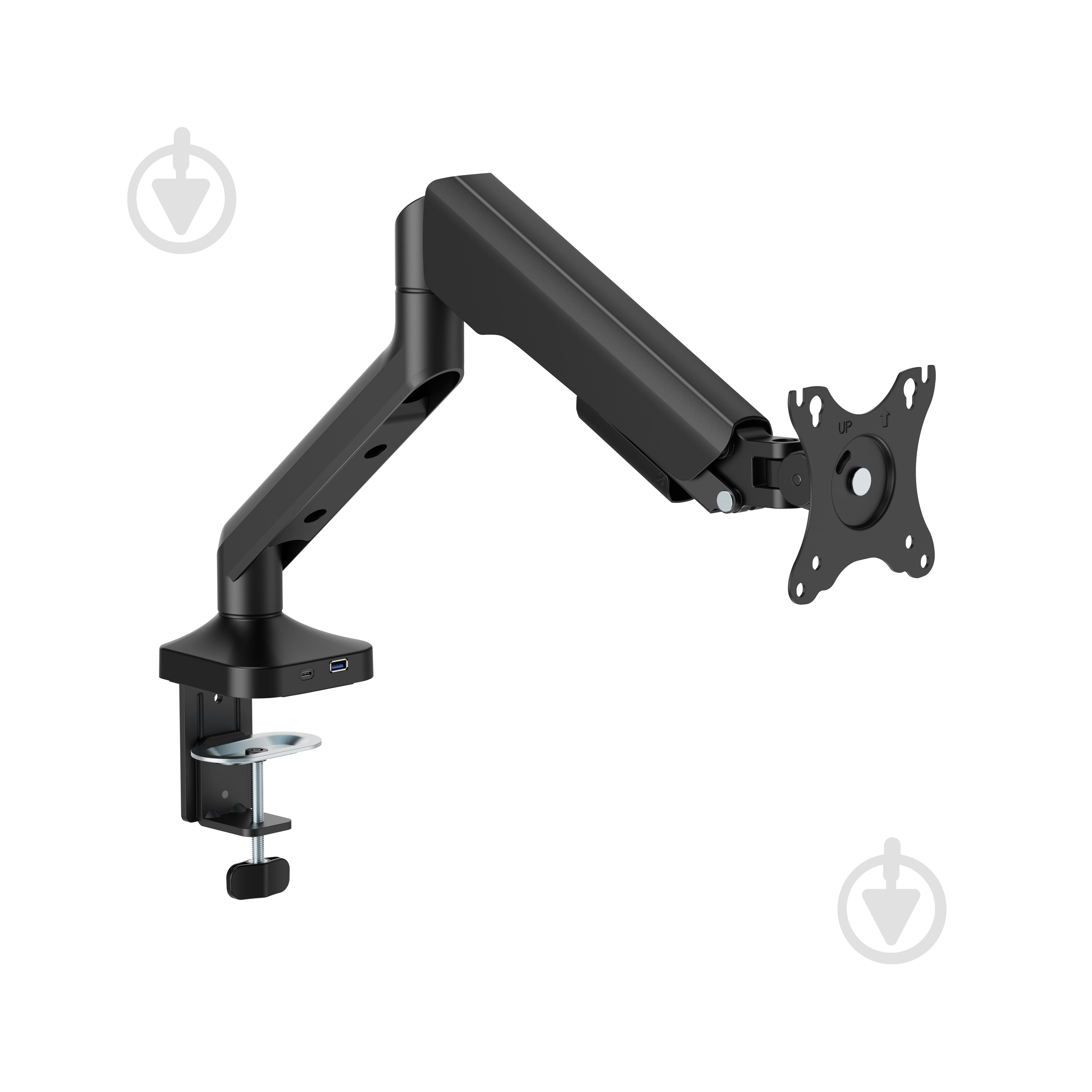 Крепление OfficePro настольное для монитора MA451B поворотно-наклонные 17"-40" черный - фото 1