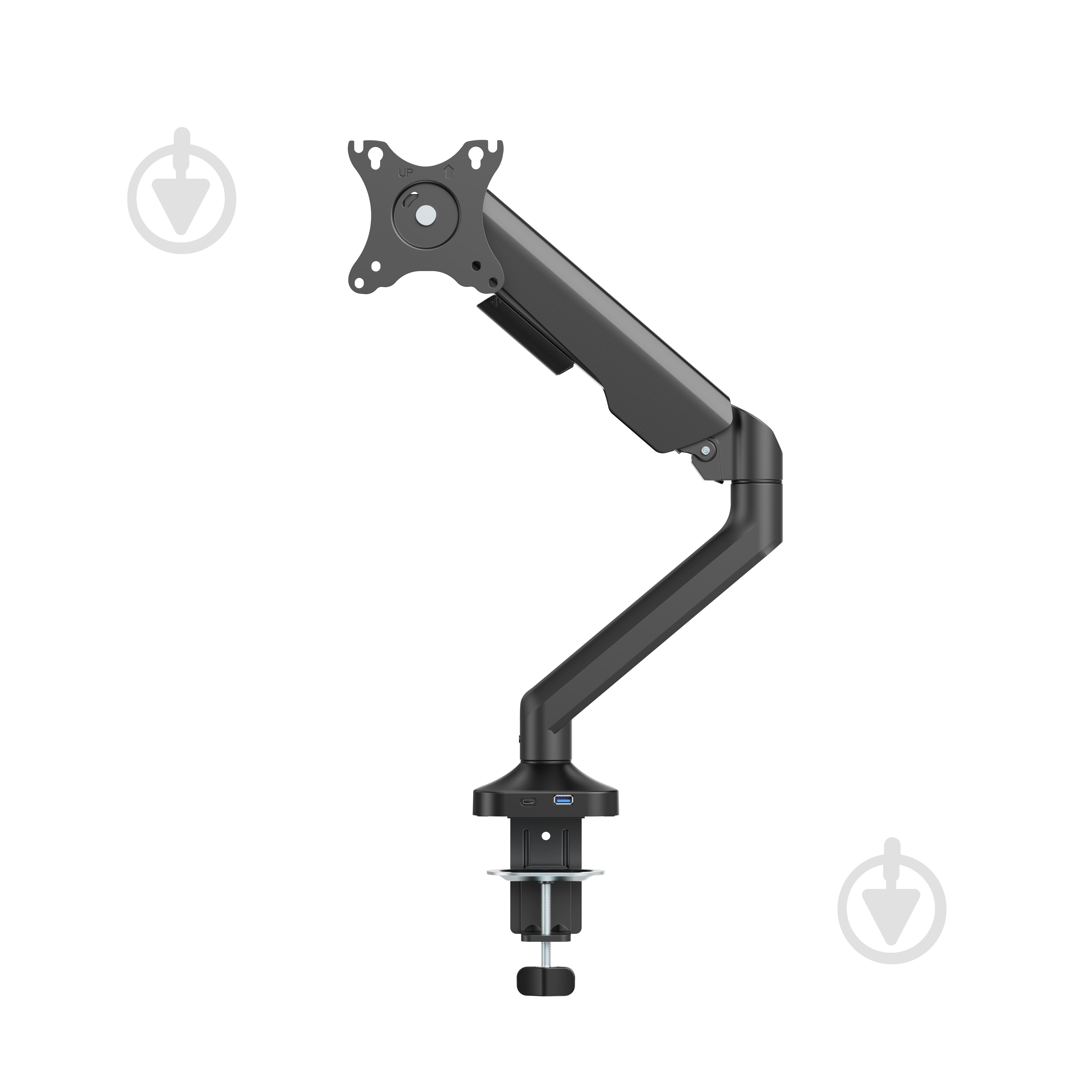 Крепление OfficePro настольное для монитора MA451B поворотно-наклонные 17"-40" черный - фото 4