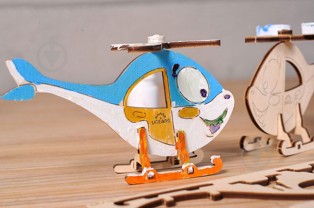 Раскраска UGEARS Вертолет - фото 5