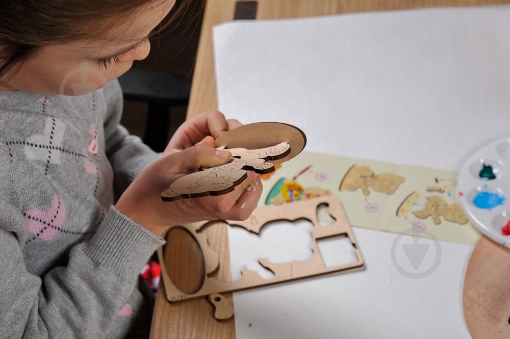 Раскраска UGEARS Медвежонок - фото 9 Раскраска UGEARS Медвежонок - фото 9