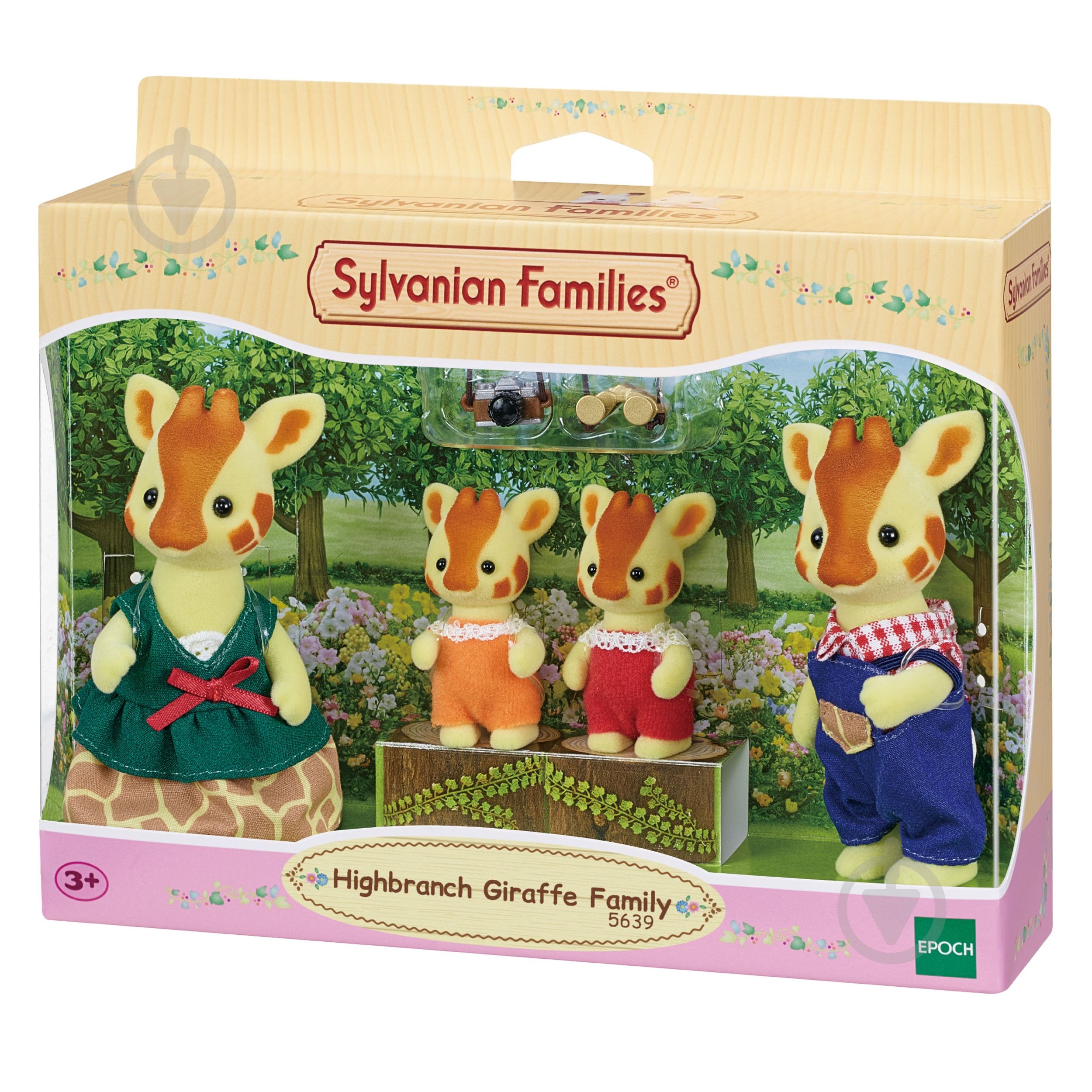 Ігровий набір Sylvanian Families Сім'я Жирафів 5639 - фото 2