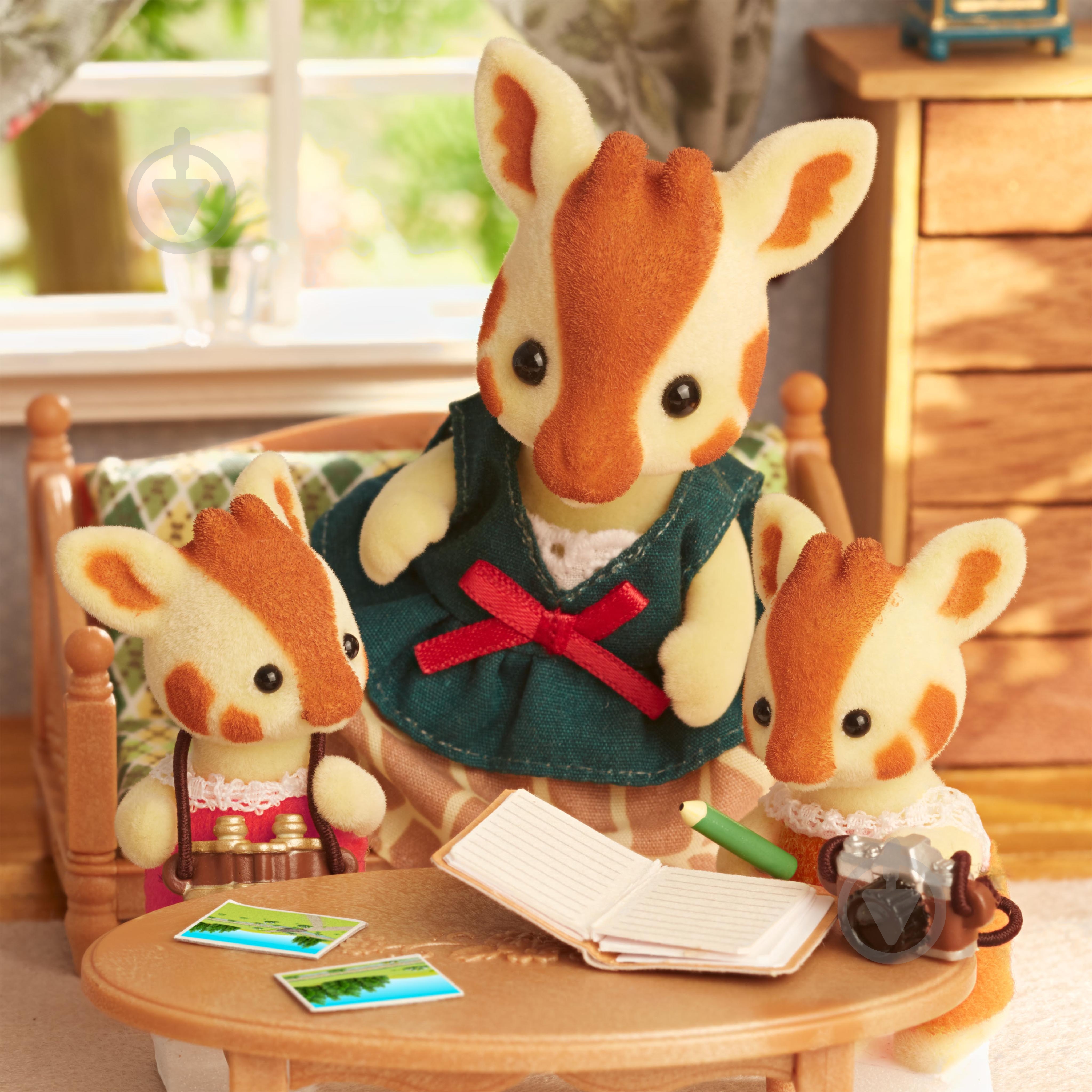 Ігровий набір Sylvanian Families Сім'я Жирафів 5639 - фото 4
