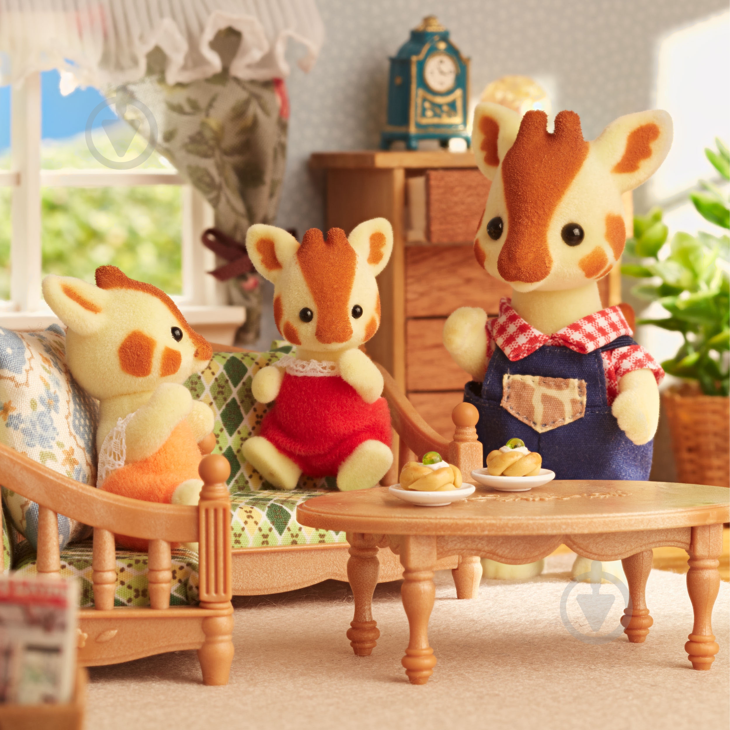 Ігровий набір Sylvanian Families Сім'я Жирафів 5639 - фото 8