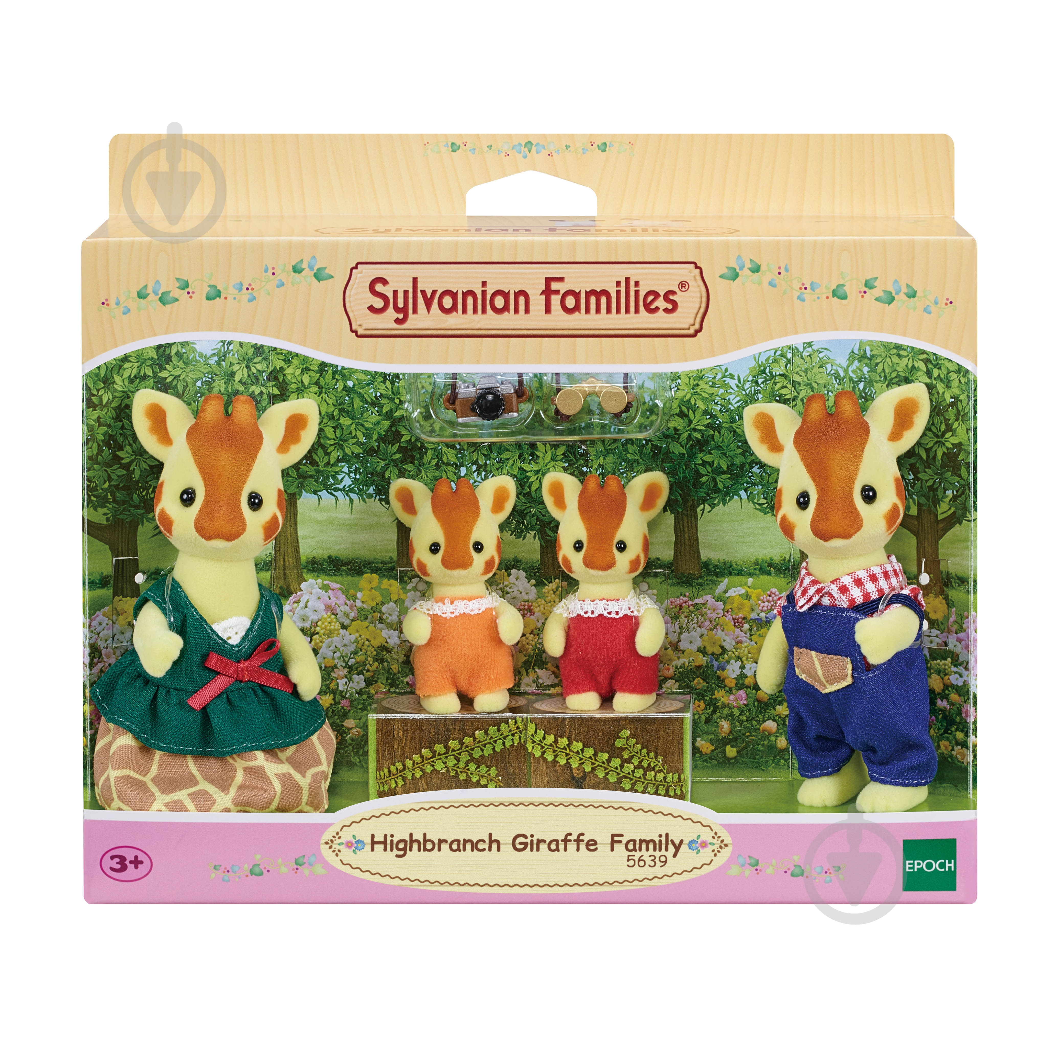 Ігровий набір Sylvanian Families Сім'я Жирафів 5639 - фото 1