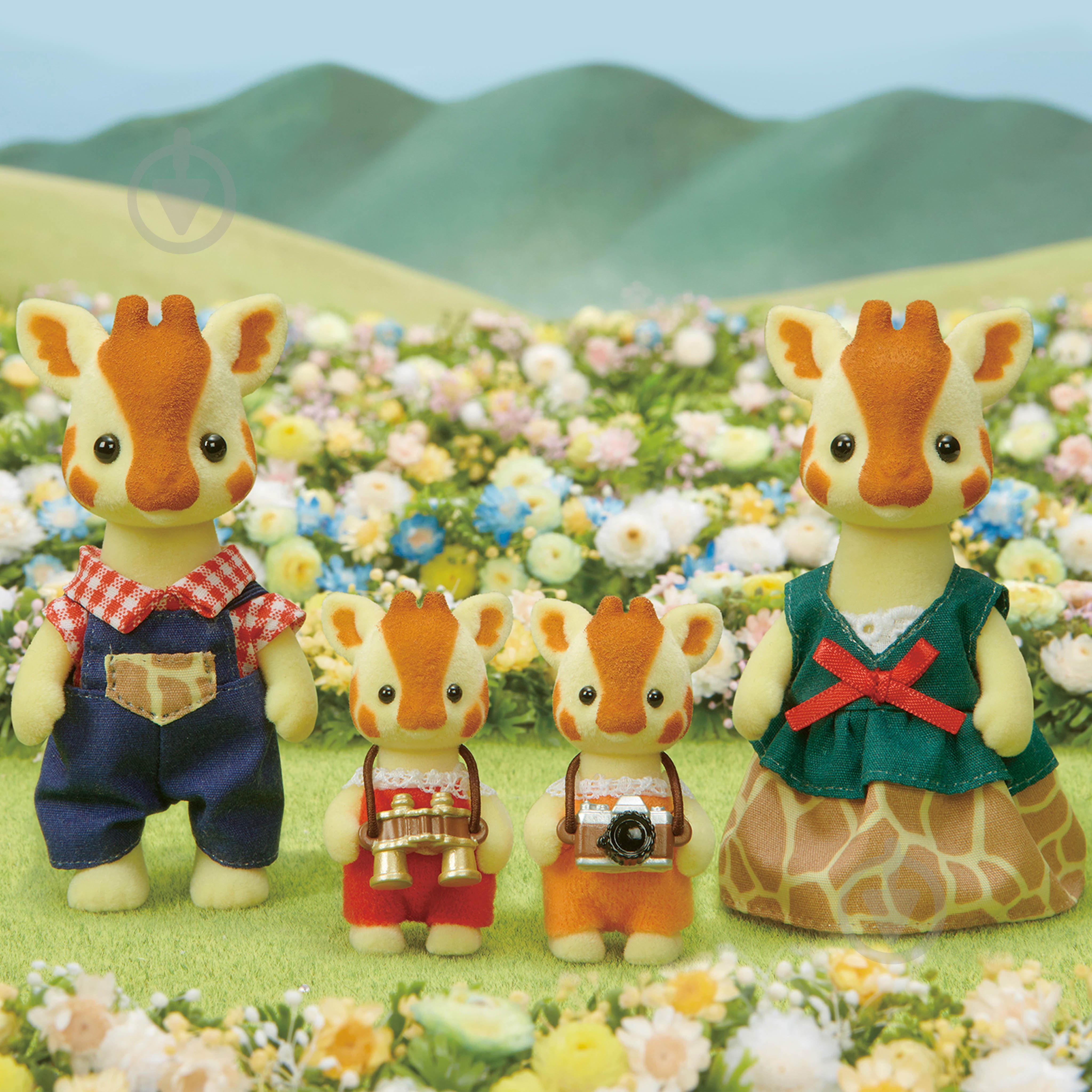 Ігровий набір Sylvanian Families Сім'я Жирафів 5639 - фото 7
