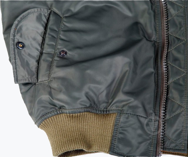 Куртка мужская демисезонная Chameleon MA-1 р.S оливковая - фото 7