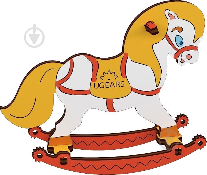 Раскраска UGEARS Конык-качалка - фото 1 Раскраска UGEARS Конык-качалка - фото 1