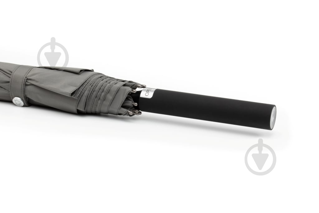 Зонт-трость KRAGO Soft umb-9-002 серый - фото 5