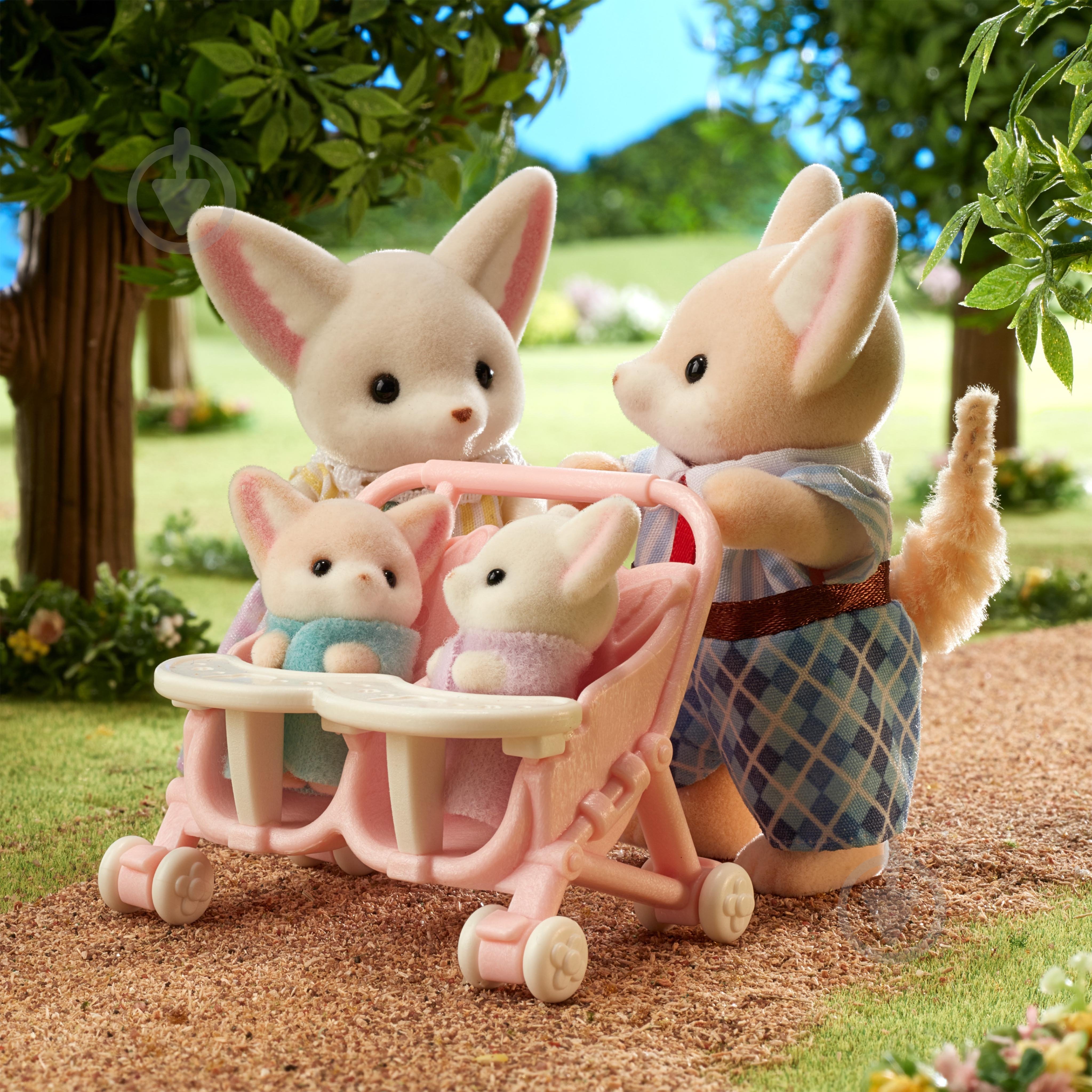 Ігровий набір Sylvanian Families Сім'я Лисиць 5696 - фото 4