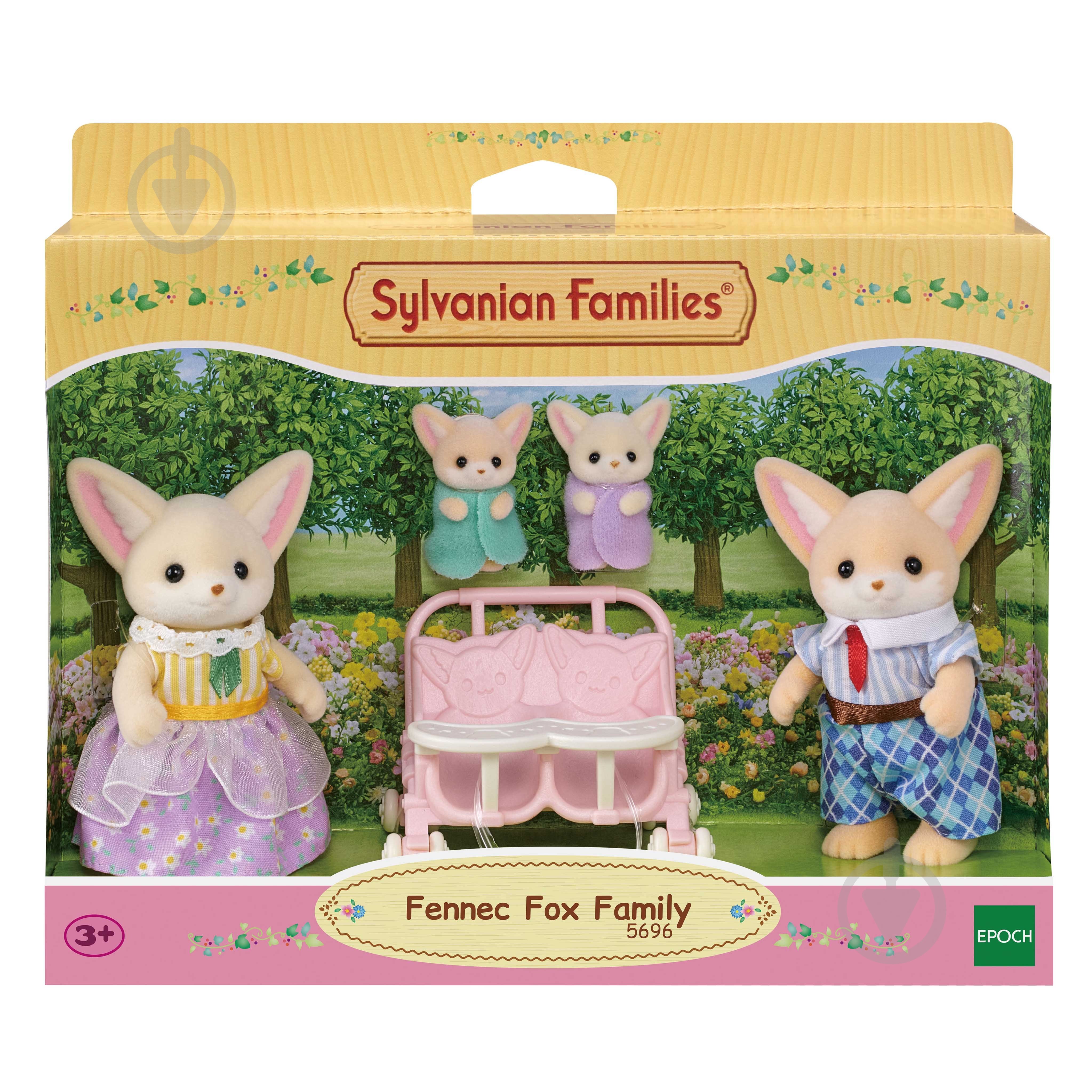 Ігровий набір Sylvanian Families Сім'я Лисиць 5696 - фото 1