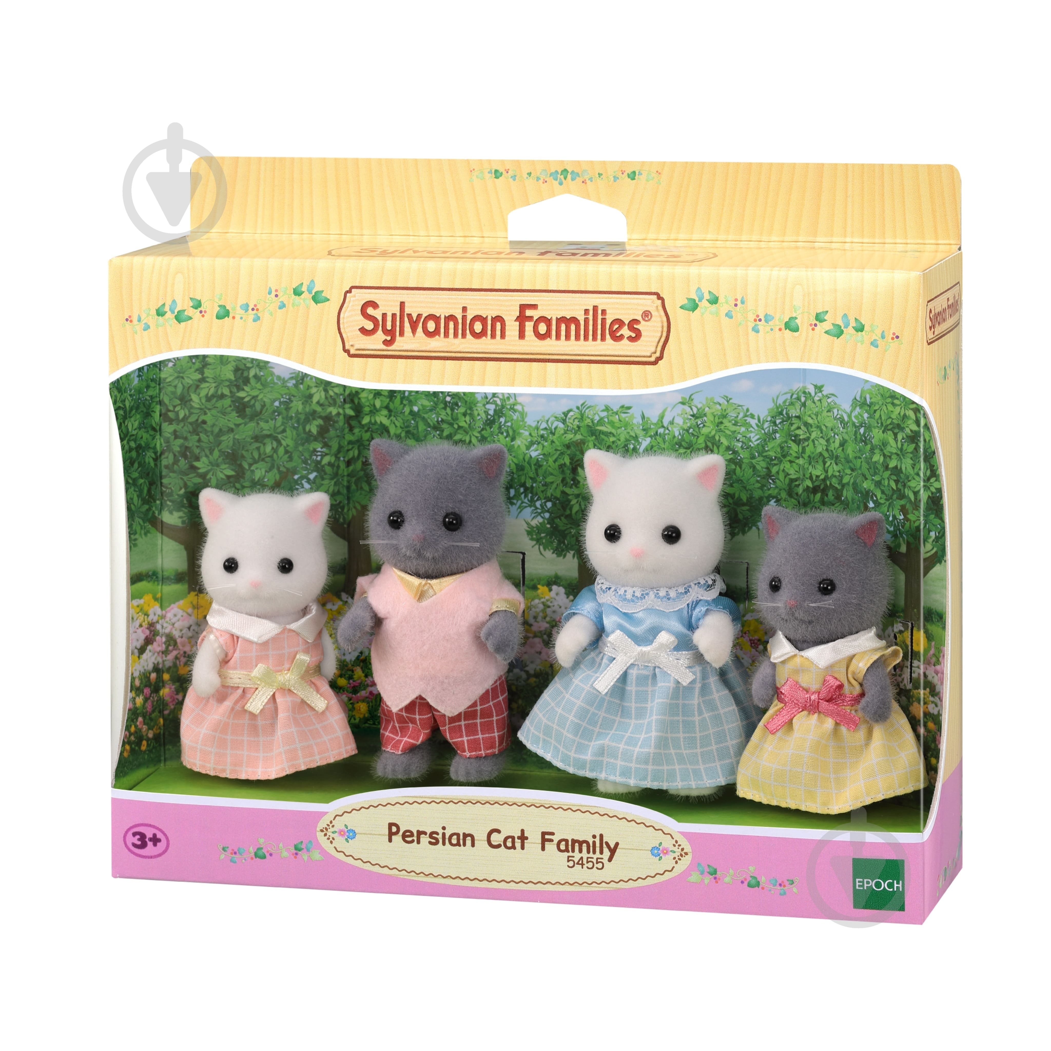 Ігровий набір Sylvanian Families Сім'я Перських Котів 5455 - фото 1