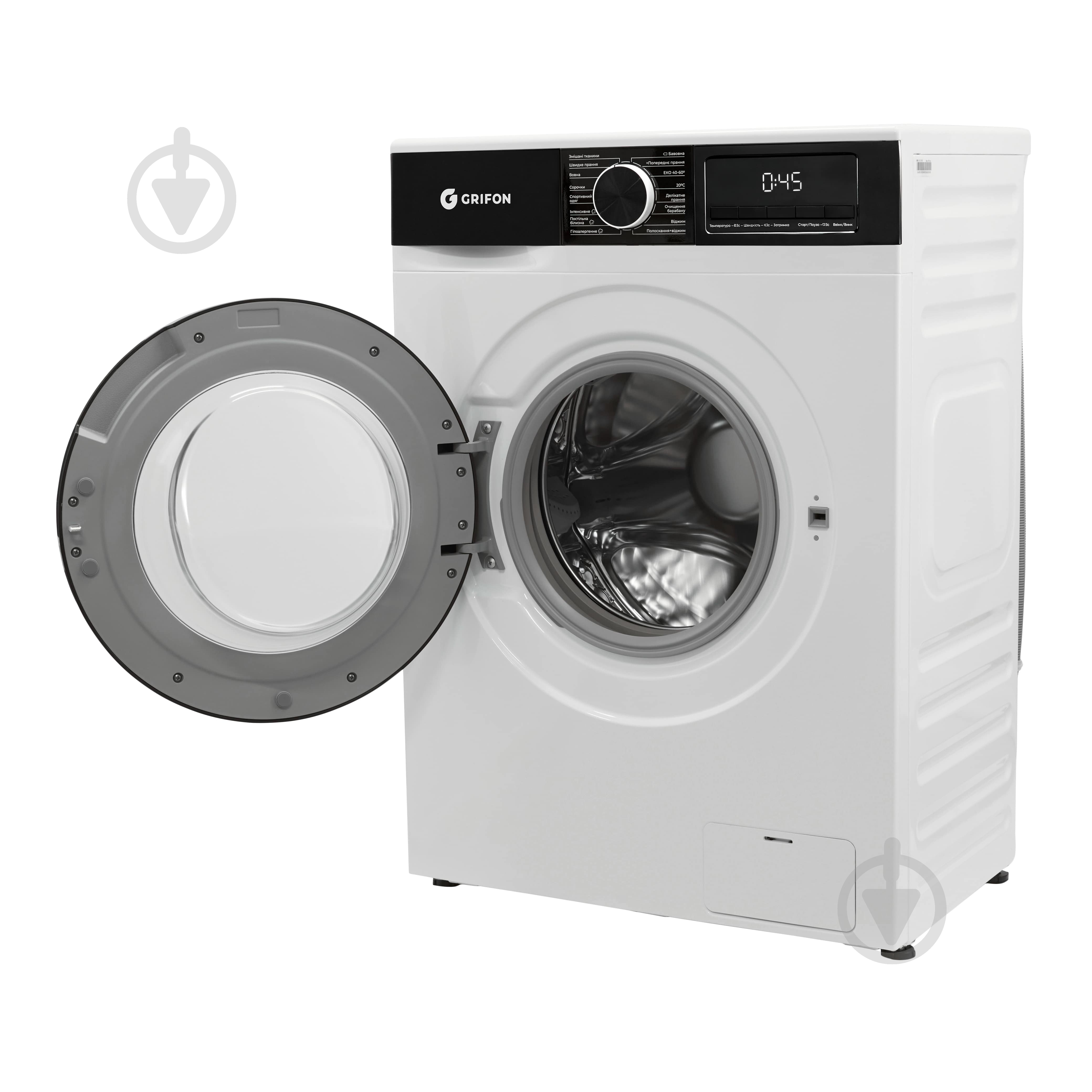 Стиральная машина Grifon GWMS-6101IWB - фото 3 Стиральная машина Grifon GWMS-6101IWB - фото 3