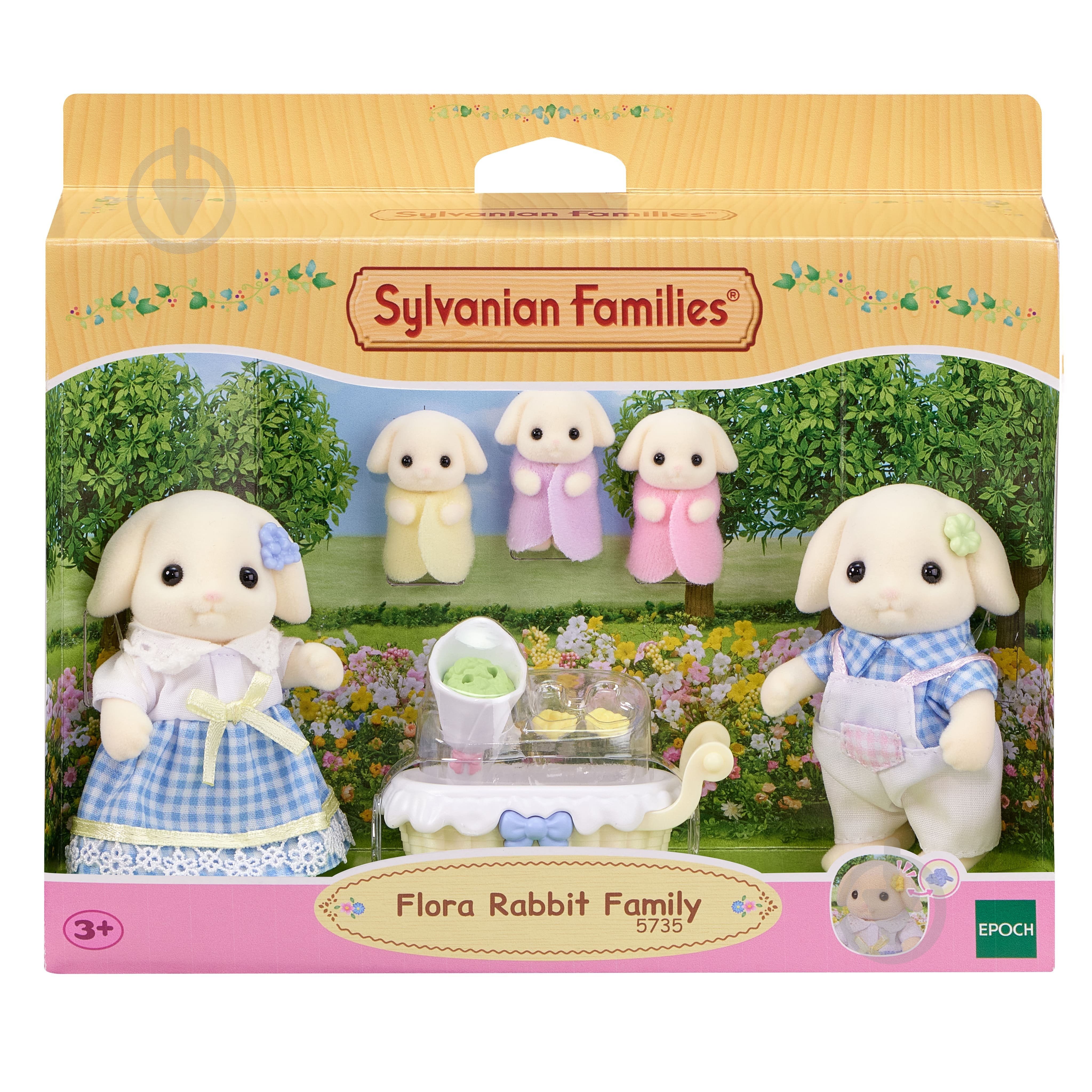 Ігровий набір Sylvanian Families "Сім'я Квіткових кроликів" (5735) 5735 - фото 1