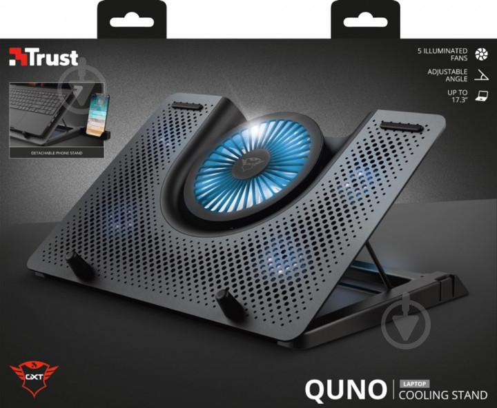 Підставка для ноутбука Trust GXT 1125 Quno (23581) - фото 8