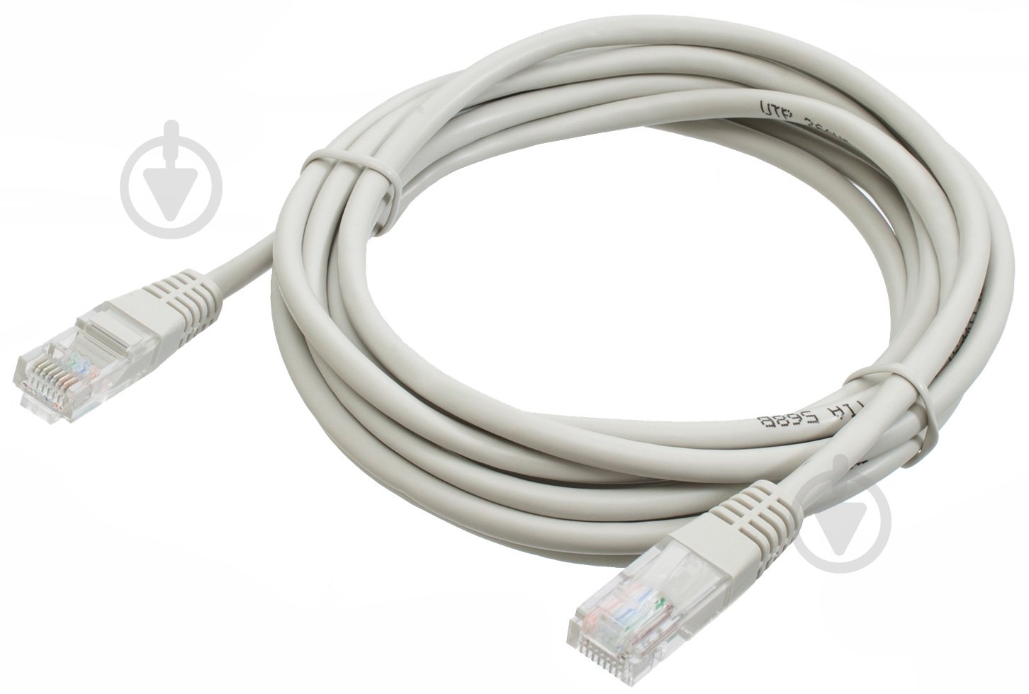 Патч-корд Patron CAB-PN-PATCH-3M UTP CAT.5E 3 м сірий - фото 1 Патч-корд Patron CAB-PN-PATCH-3M UTP CAT.5E 3 м сірий - фото 1