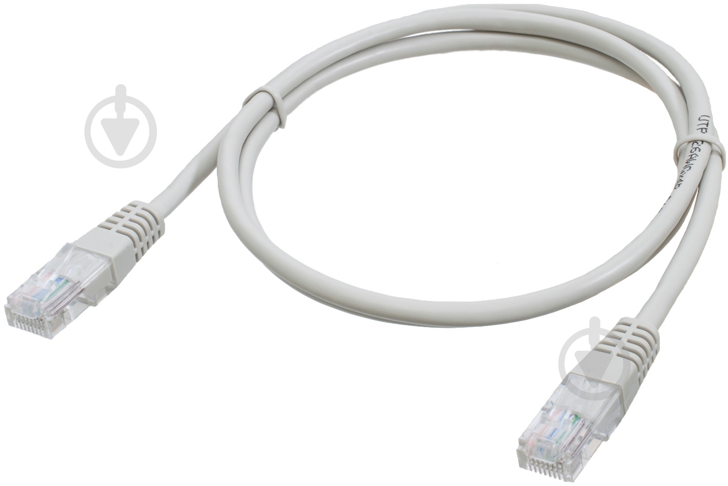 Патч-корд Patron CAB-PN-PATCH-1M UTP CAT.5E 1 м сірий - фото 1 Патч-корд Patron CAB-PN-PATCH-1M UTP CAT.5E 1 м сірий - фото 1