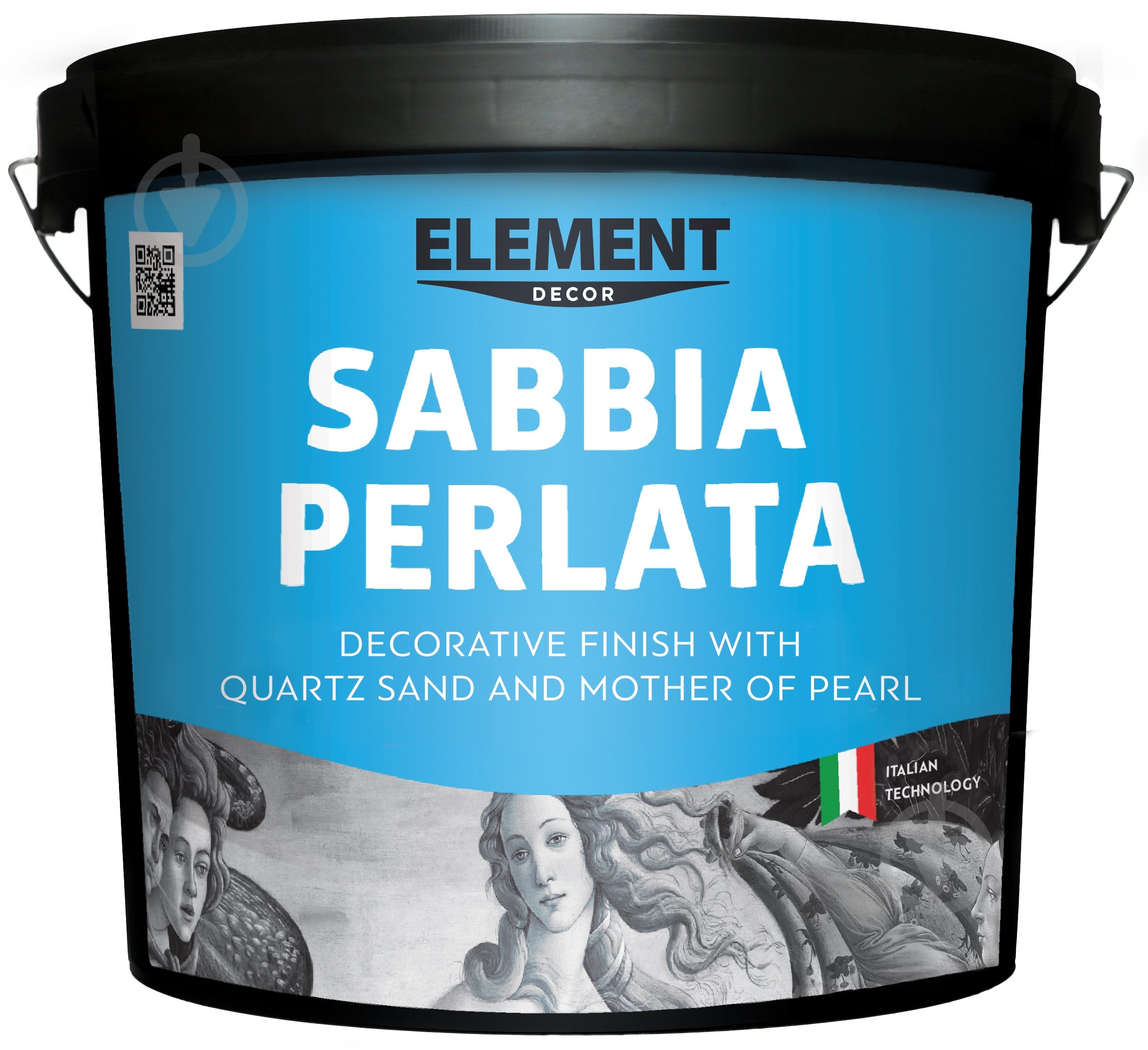 Декоративное покрытие моделирующая Element Decor Sabbia Perlata 3 кг /полупрозрачный/перламутровый - фото 1 Декоративное покрытие моделирующая Element Decor Sabbia Perlata 3 кг /полупрозрачный/перламутровый - фото 1