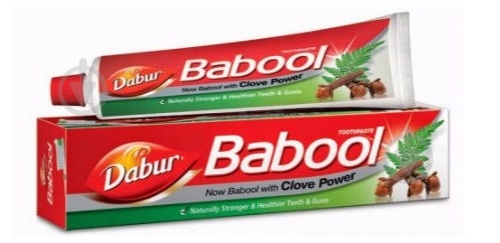 Зубная паста Dabur Babool + щетка 90 г - фото 1