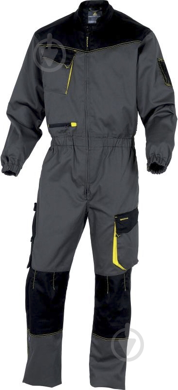 Комбінезон робочий Delta Plus D-MACH р. L DMCOMGJGT сірий із жовтим - фото 1 Комбінезон робочий Delta Plus D-MACH р. L DMCOMGJGT сірий із жовтим - фото 1