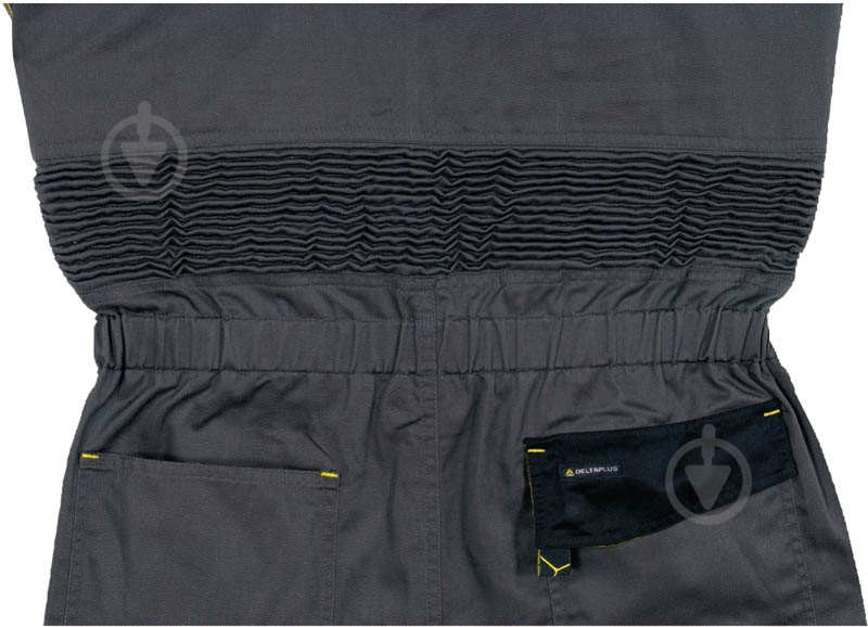 Комбінезон робочий Delta Plus D-MACH р. L DMCOMGJGT сірий із жовтим - фото 6 Комбінезон робочий Delta Plus D-MACH р. L DMCOMGJGT сірий із жовтим - фото 6
