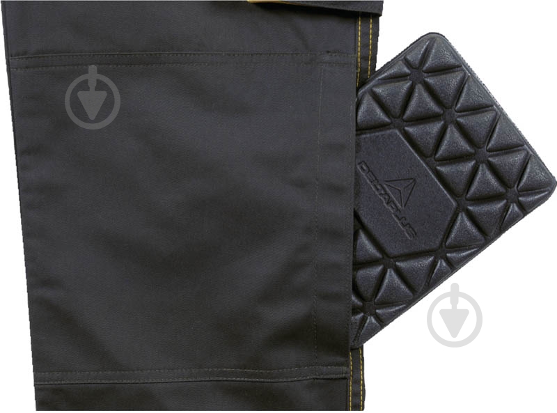 Комбінезон робочий Delta Plus D-MACH р. L DMCOMGJGT сірий із жовтим - фото 2 Комбінезон робочий Delta Plus D-MACH р. L DMCOMGJGT сірий із жовтим - фото 2