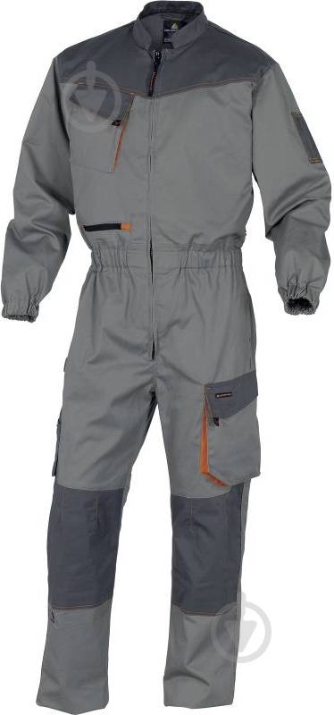 Комбинезон рабочий Delta Plus D-MACH р. L DMCOMGOGT серый с оранжевым - фото 1 Комбинезон рабочий Delta Plus D-MACH р. L DMCOMGOGT серый с оранжевым - фото 1
