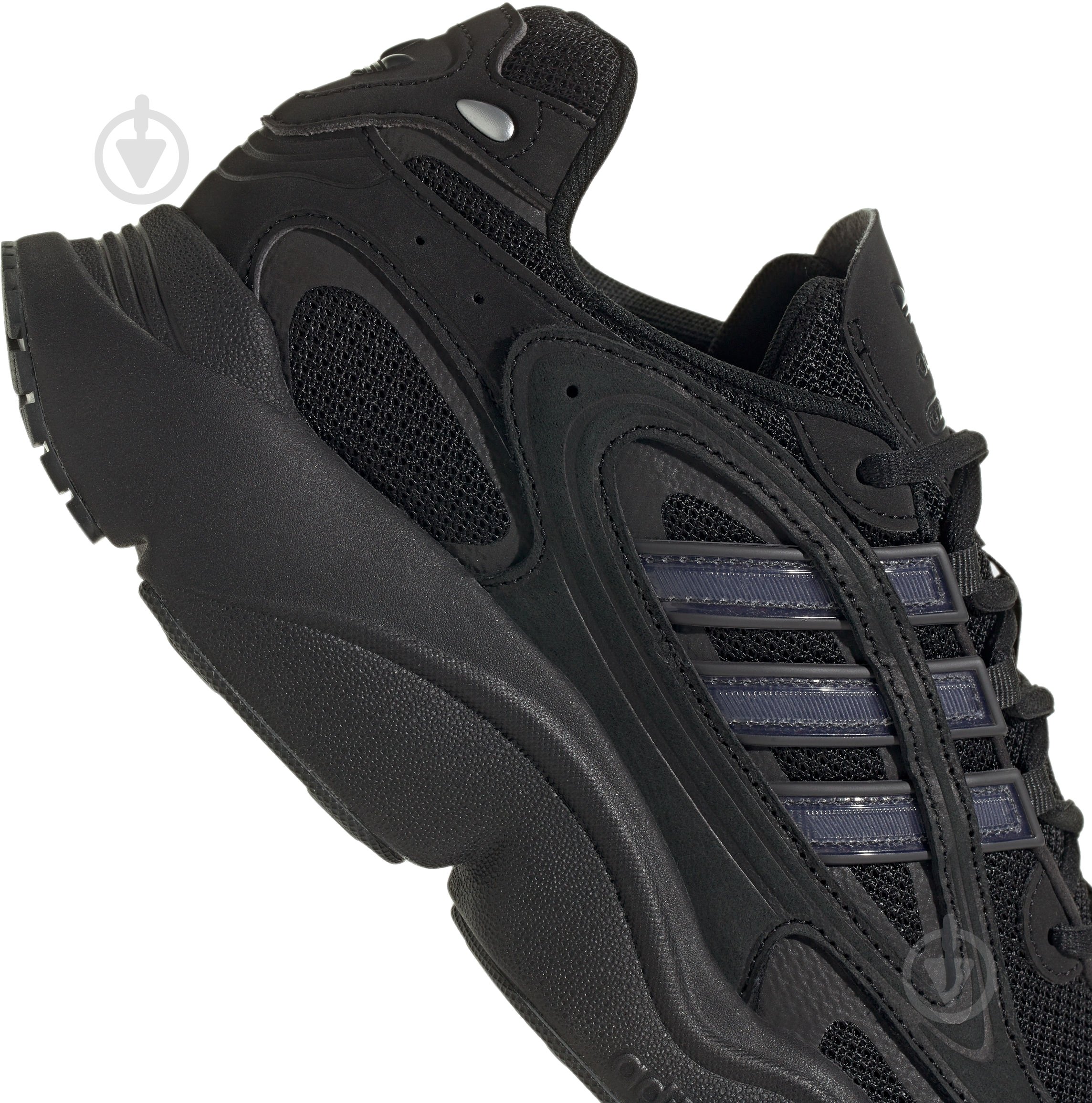 Кросівки чоловічі демісезонні Adidas OZMILLEN IF9601 р.41 1/3 чорні - фото 6