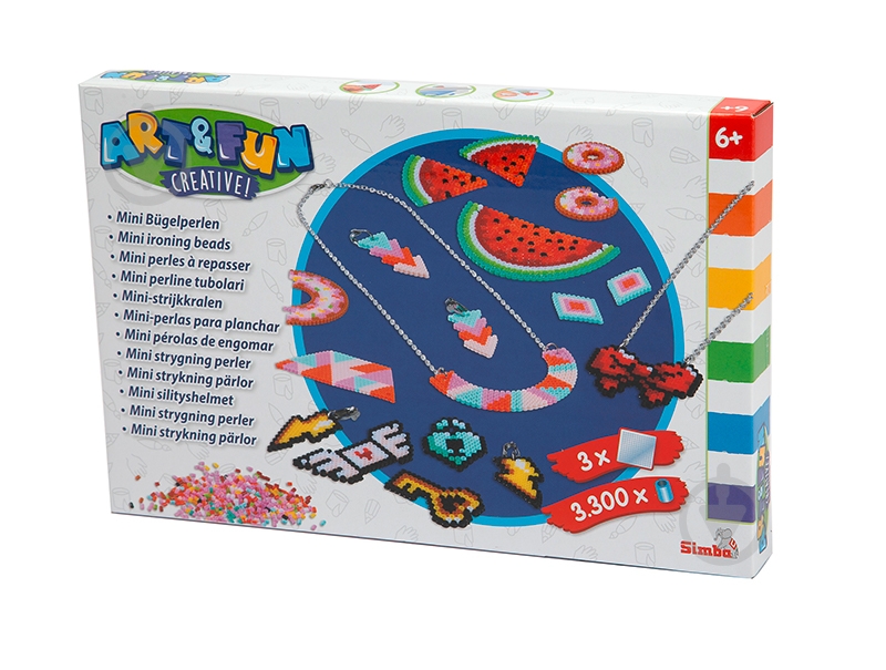 Термомозаика Simba Украшения 3300 элементов + 3 трафарета 6374632 - фото 1