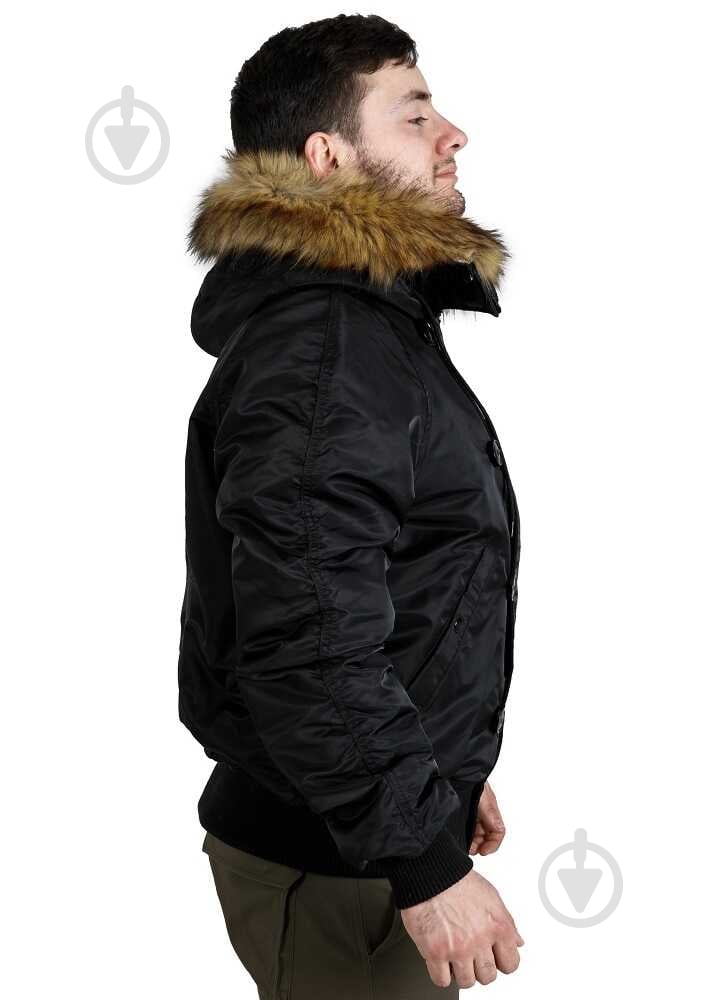 Куртка мужская зимняя Chameleon Аляска Slim Fit N-2B р.S черная - фото 4 Куртка мужская зимняя Chameleon Аляска Slim Fit N-2B р.S черная - фото 4