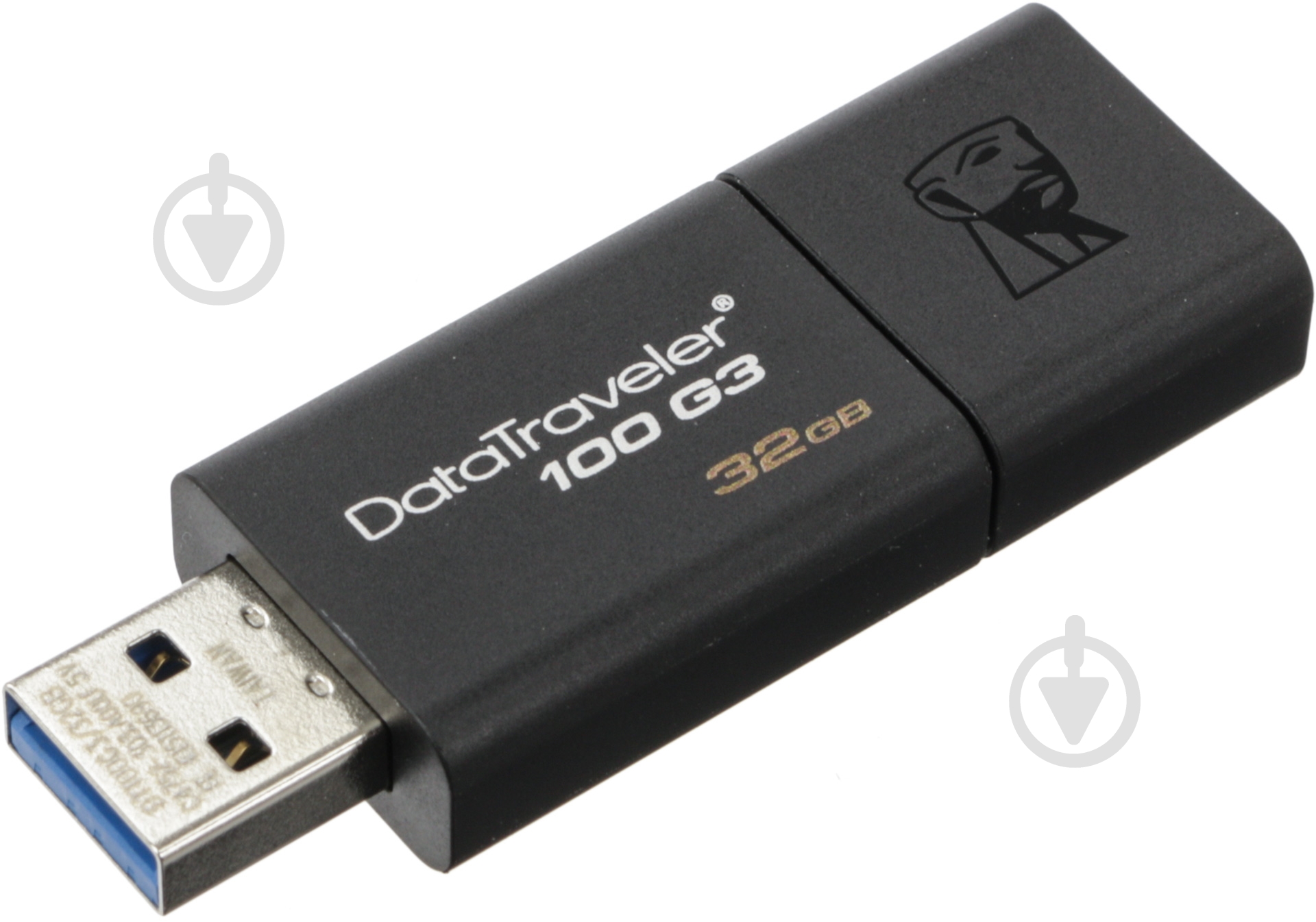 Флеш-память USB Kingston DataTraveler 100 G3 32 ГБ USB 3.0 (DT100G3/32GB) - фото 2