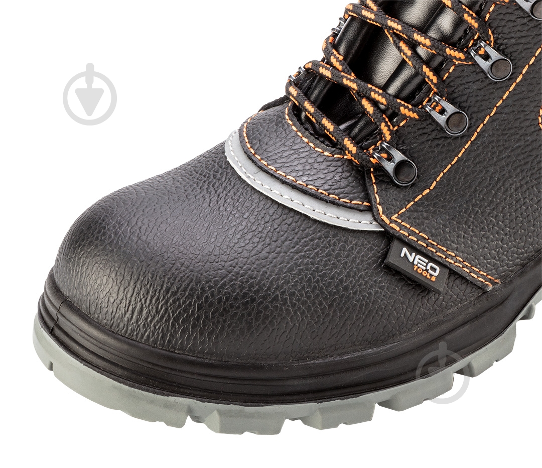 Ботинки рабочие NEO tools S3P SRC с металлическим подноском р.42 82-143 черный - фото 10
