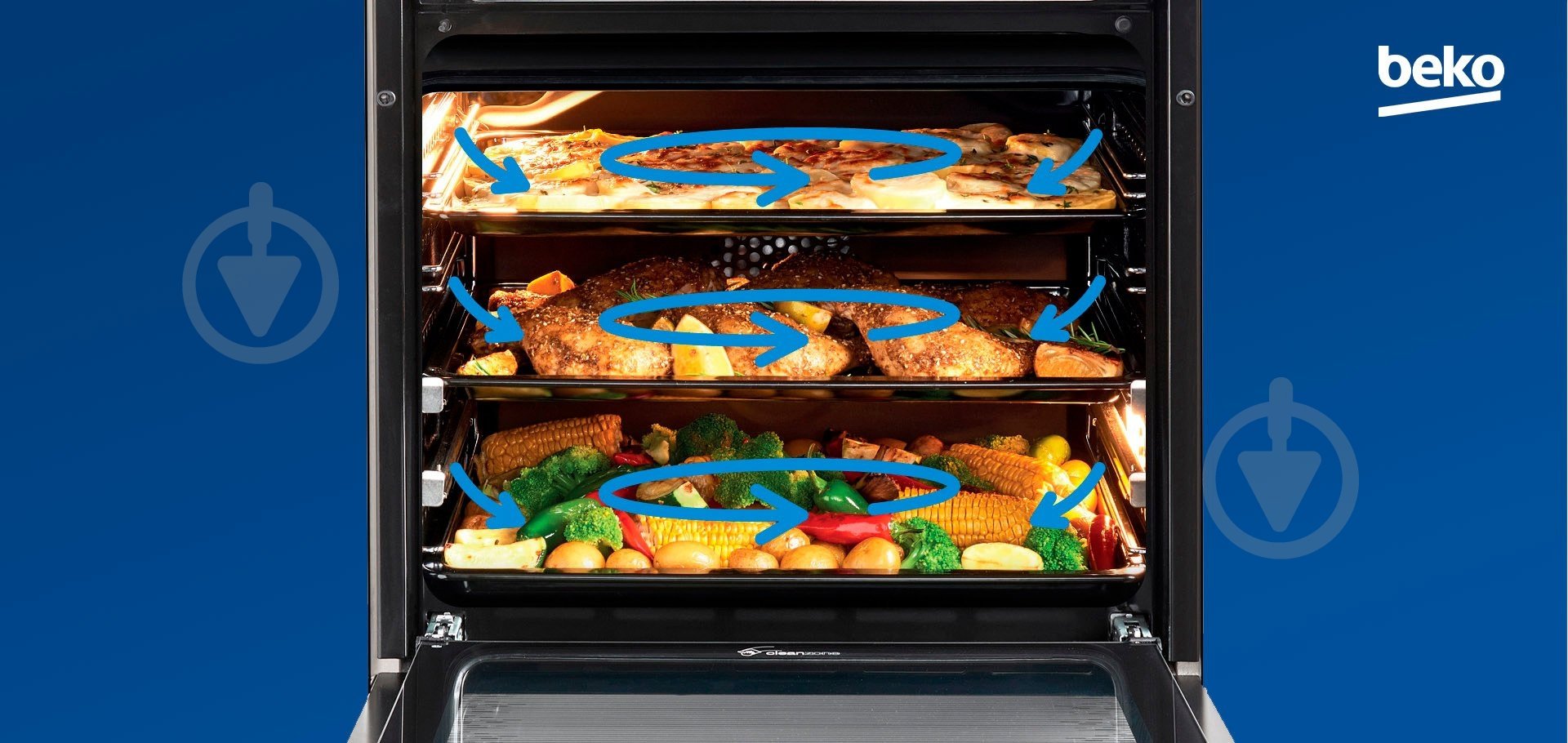 Плита комбинированная Beko FSM52330DAO - фото 6