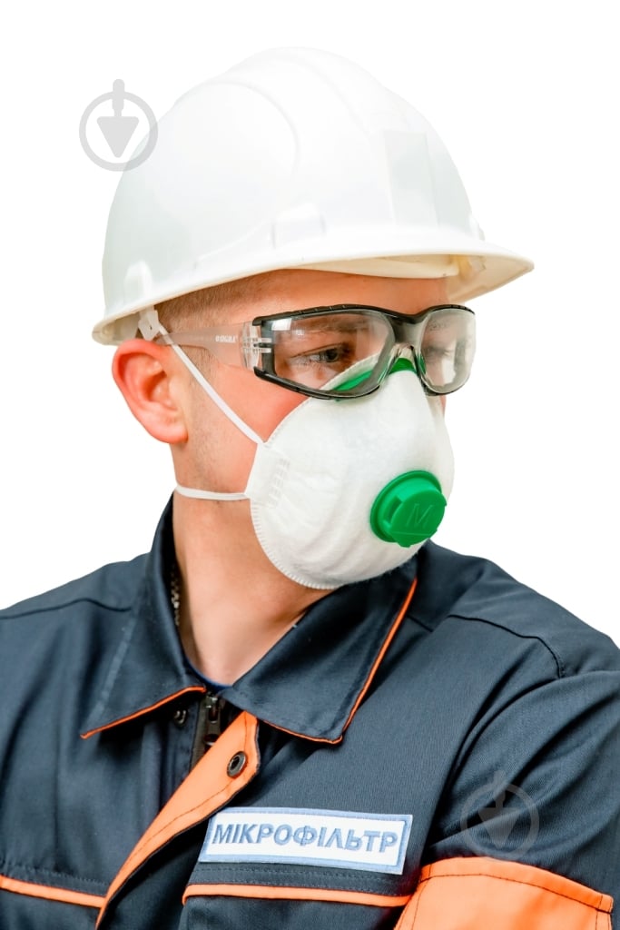 Респіратор Мікрон Ф формований FFP1 NR з клапаном видиху - фото 6