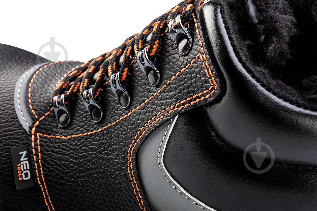 Ботинки рабочие NEO tools S3P SRC с металлическим подноском р.45 82-146 черный - фото 12