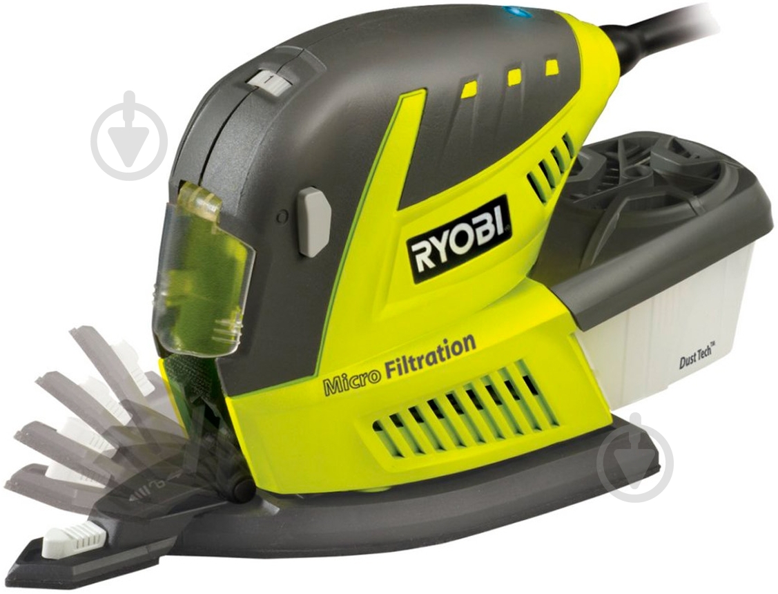 Універсальна шліфмашина RYOBI EMS180RV - фото 1 Універсальна шліфмашина RYOBI EMS180RV - фото 1