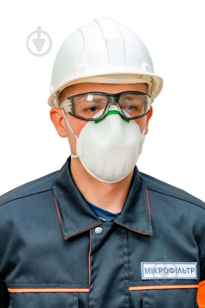 Респиратор Мікрон Ф формованный FFP1 NR - фото 5 Респиратор Мікрон Ф формованный FFP1 NR - фото 5