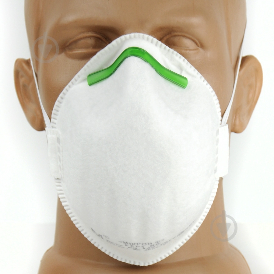 Респиратор Мікрон Ф формованный FFP1 NR - фото 1 Респиратор Мікрон Ф формованный FFP1 NR - фото 1