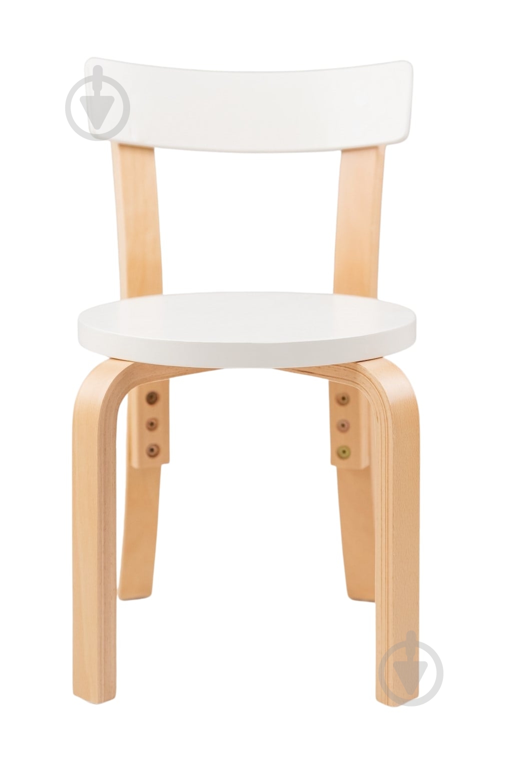 Стульчик для детей Bambi бук/белый - фото 2