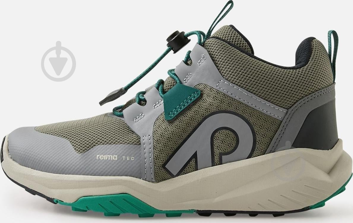 Кроссовки детские Reima Kiritin 5400134A-8920 р.33 темно-зеленые - фото 1